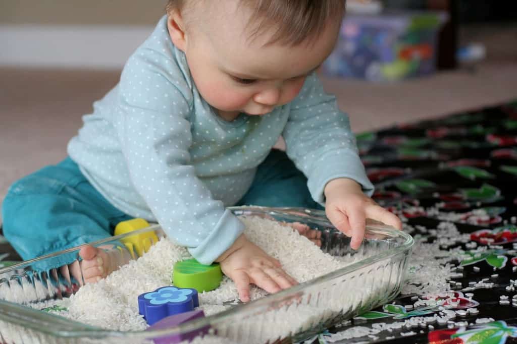 The Ultimate Sensory Play Activity for Babies - Basket of Treasures