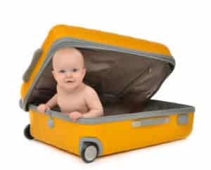 luggage for flying with babies