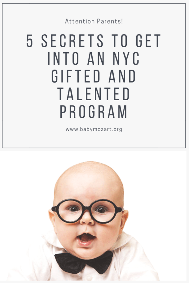 5 Secrets to Get Your Child into a NYC Gifted and Talented